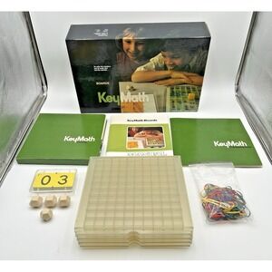 Vtg KeyMath Boards 1980 Mathematics Education Math Home School Supply Complete